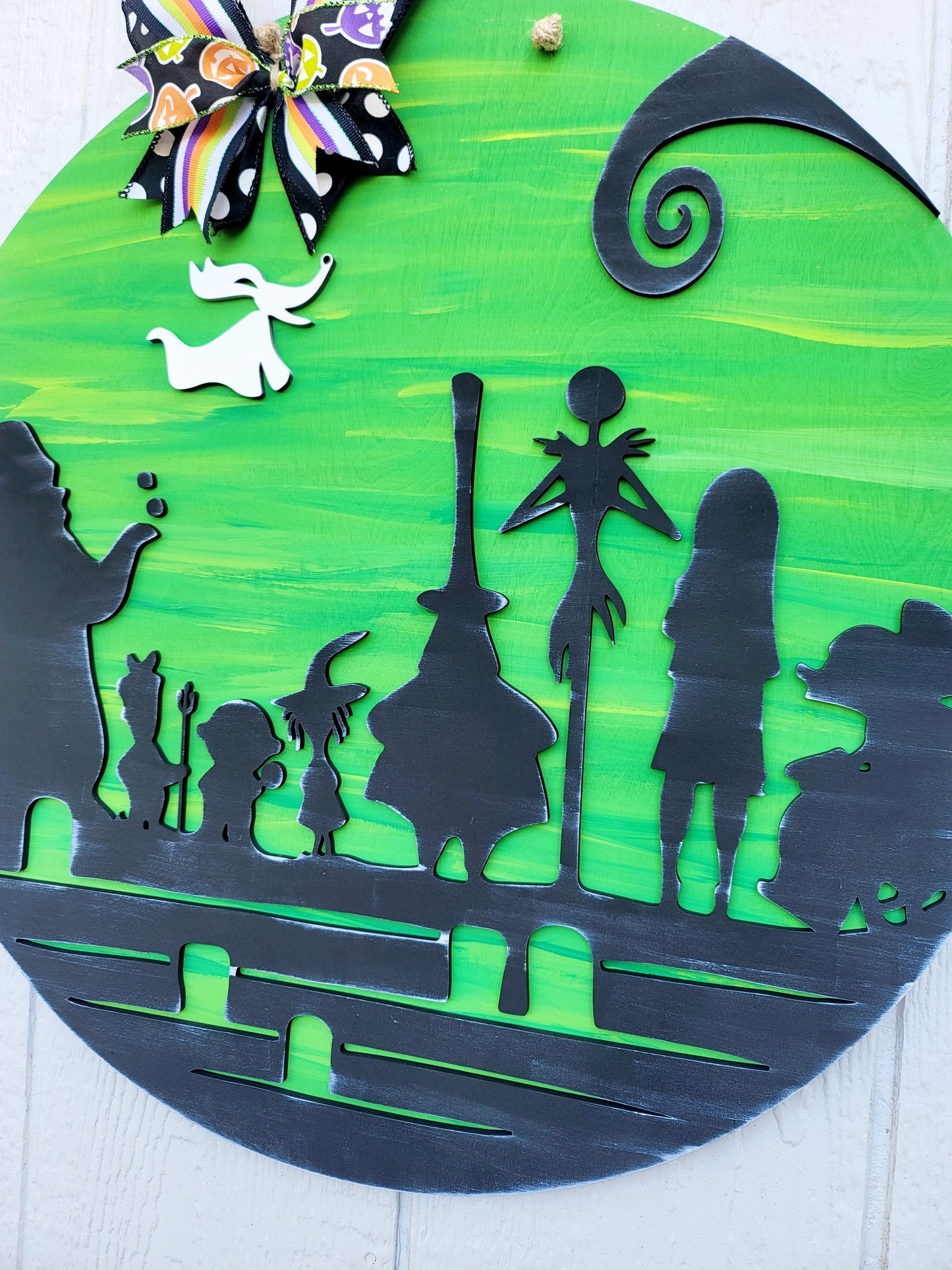 Nightmare Before Christmas Clan Door Hanger