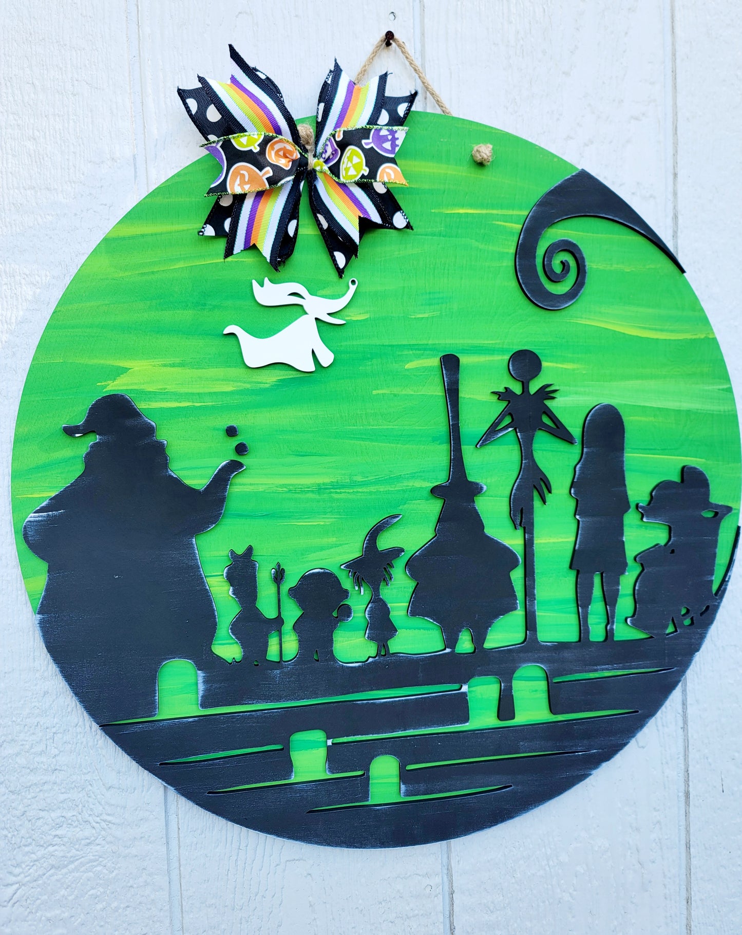 Nightmare Before Christmas Clan Door Hanger