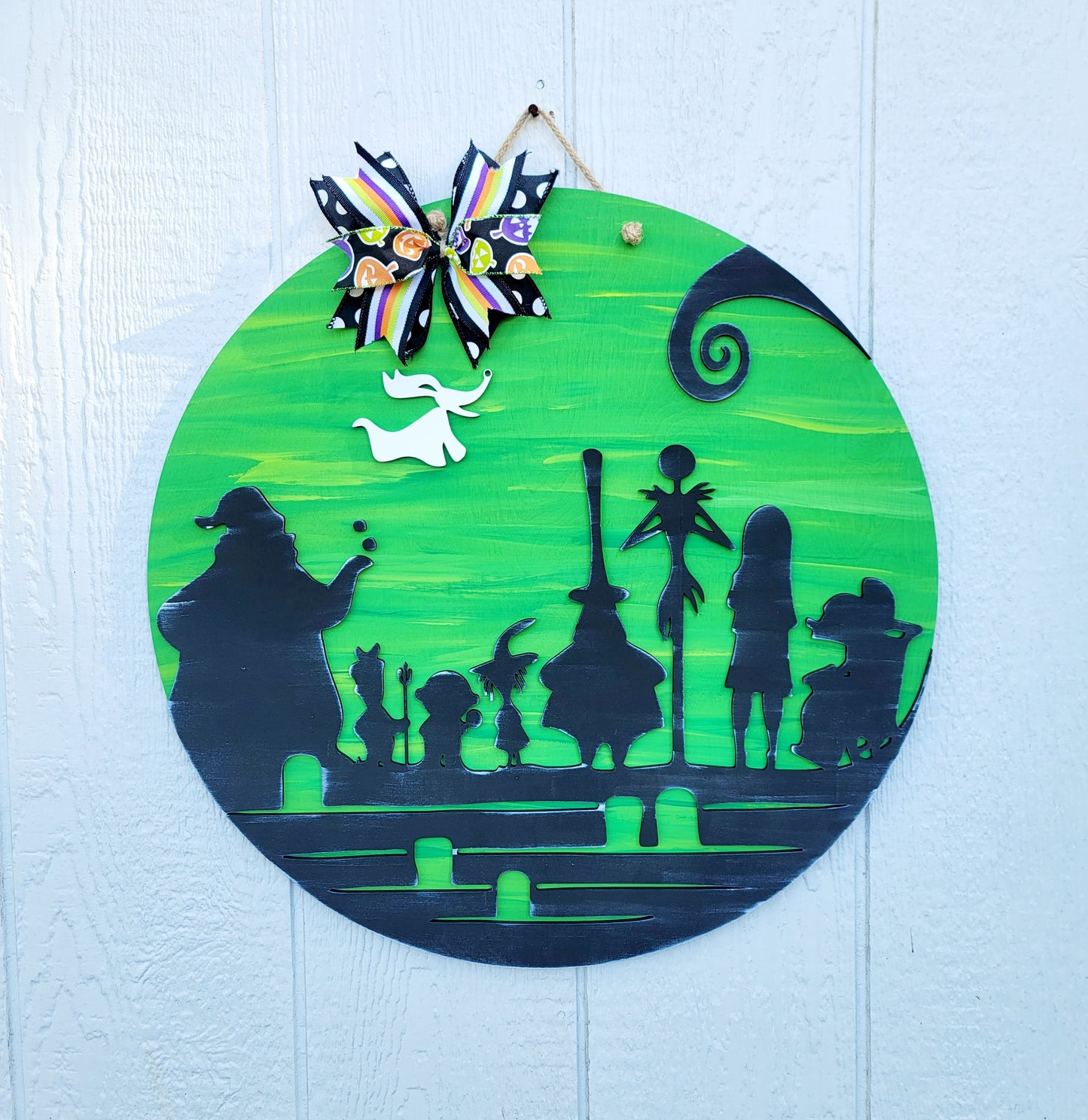 Nightmare Before Christmas Clan Door Hanger