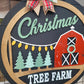 Christmas Tree Farm Door Hanger