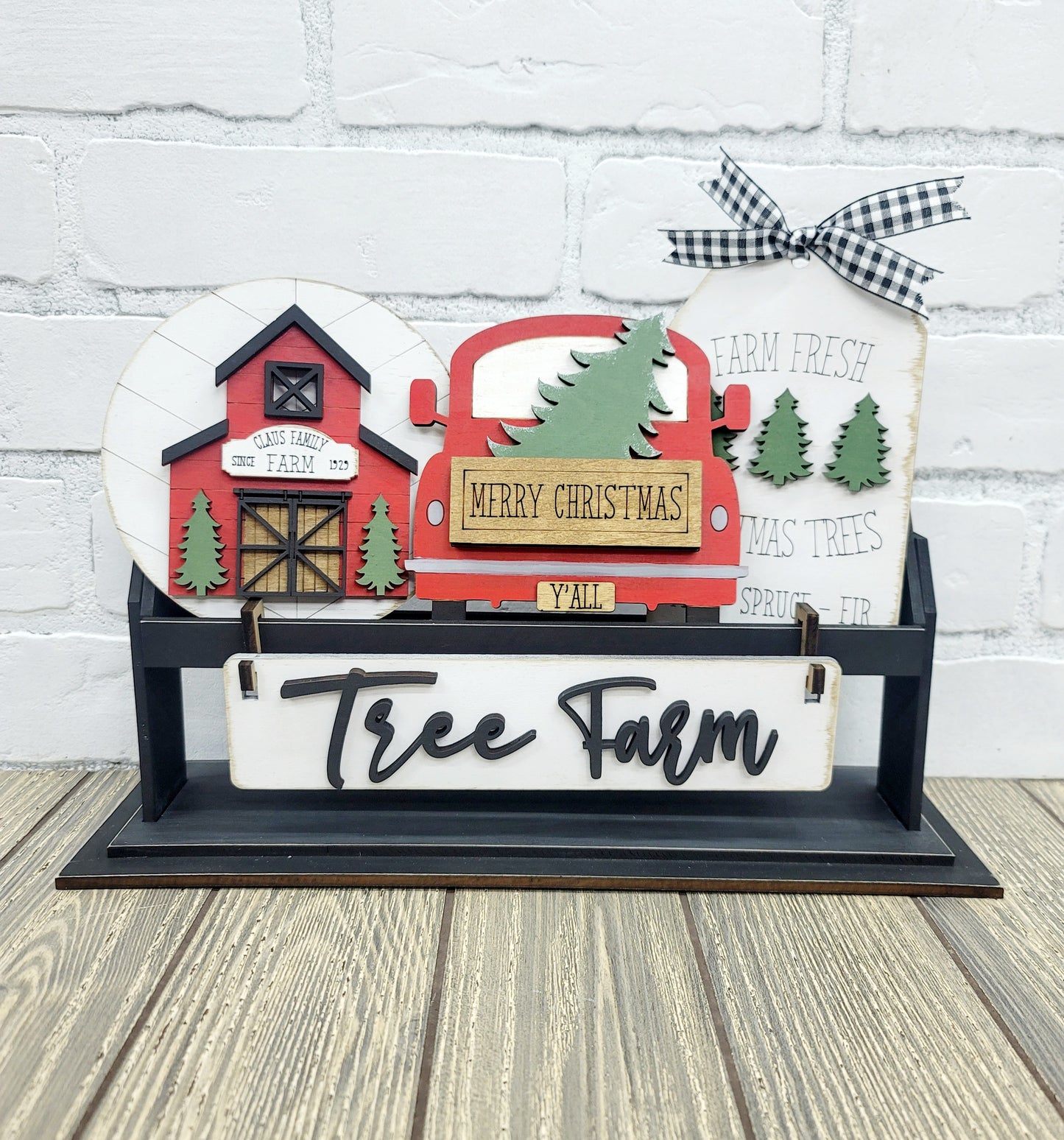 Christmas Tree Farm- Interchangeable Inserts