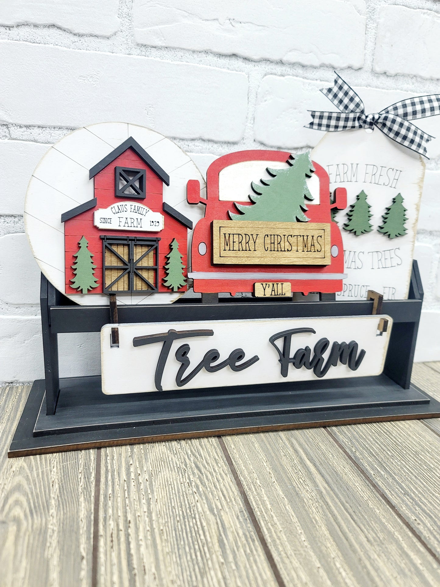 Christmas Tree Farm- Interchangeable Inserts