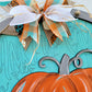 Hello Pumpkin Fall Feels Door Hanger