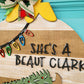 Christmas Vacation Door Hanger- Shes a beaut Clark