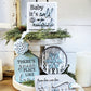 Baby it’s Cold Outside Tiered Tray Set