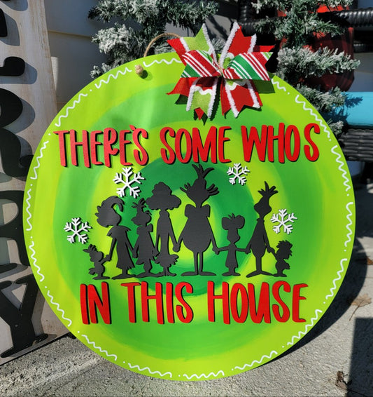 There's some Whos in this house Door Hanger-wholesale