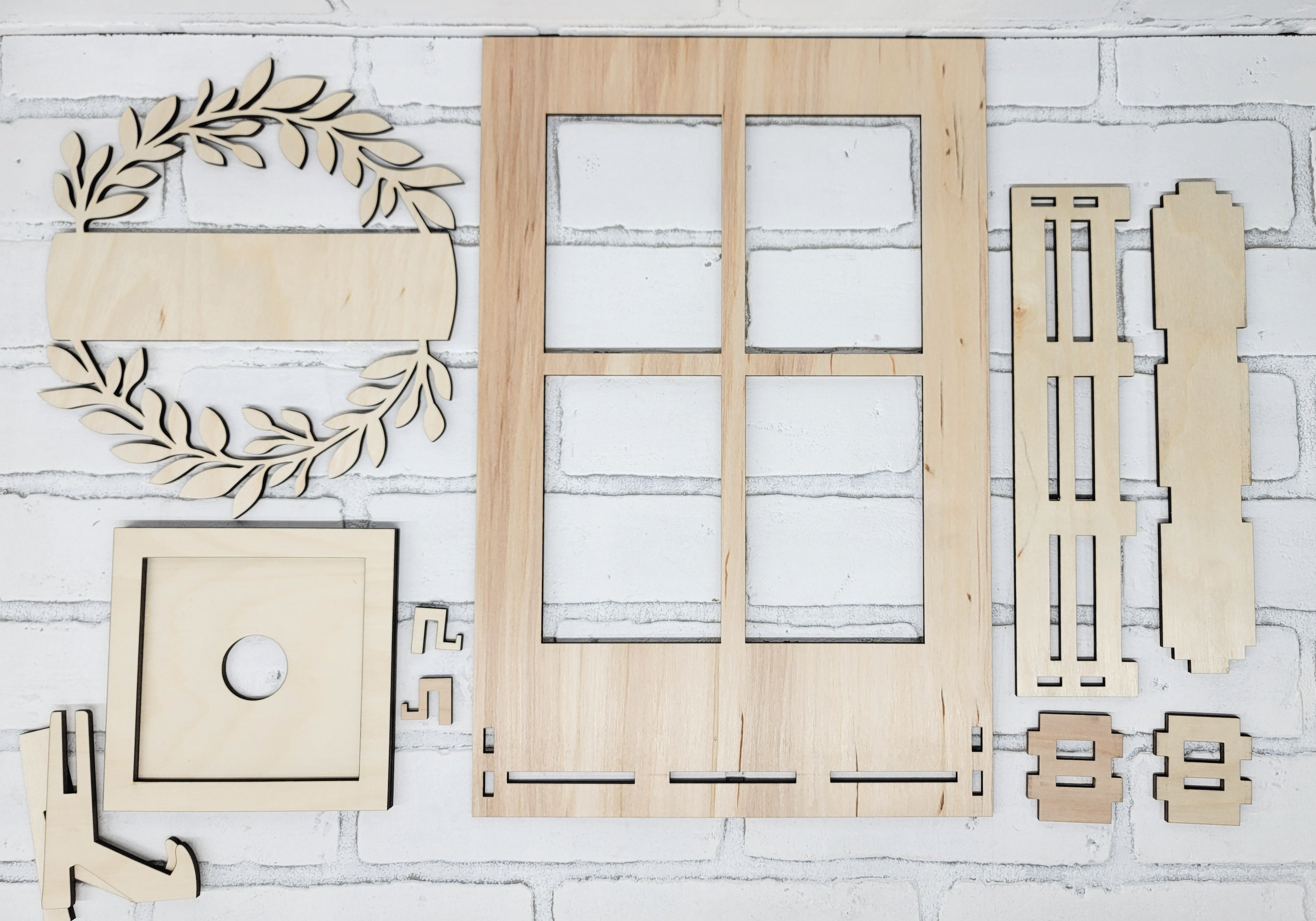 Window Crate + Freestanding Frame – Teal Moon Creations