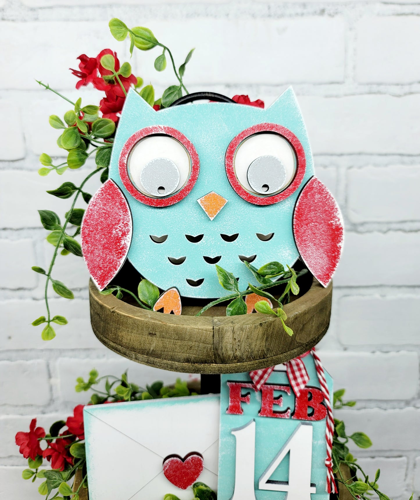 Owl You Need Is Love Tiered Tray Set