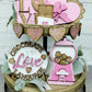 Valentine's Day Chocolates Tiered Tray Set