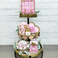 Valentine's Day Chocolates Tiered Tray Set