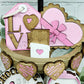Valentine's Day Chocolates Tiered Tray Set