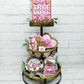 Valentine's Day Chocolates Tiered Tray Set