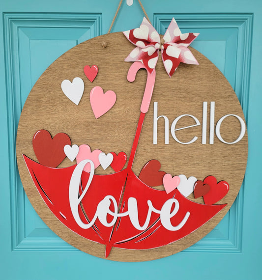 Love Umbrella Door Hanger-wholesale
