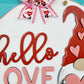 Hello Love Gnome Door Hanger