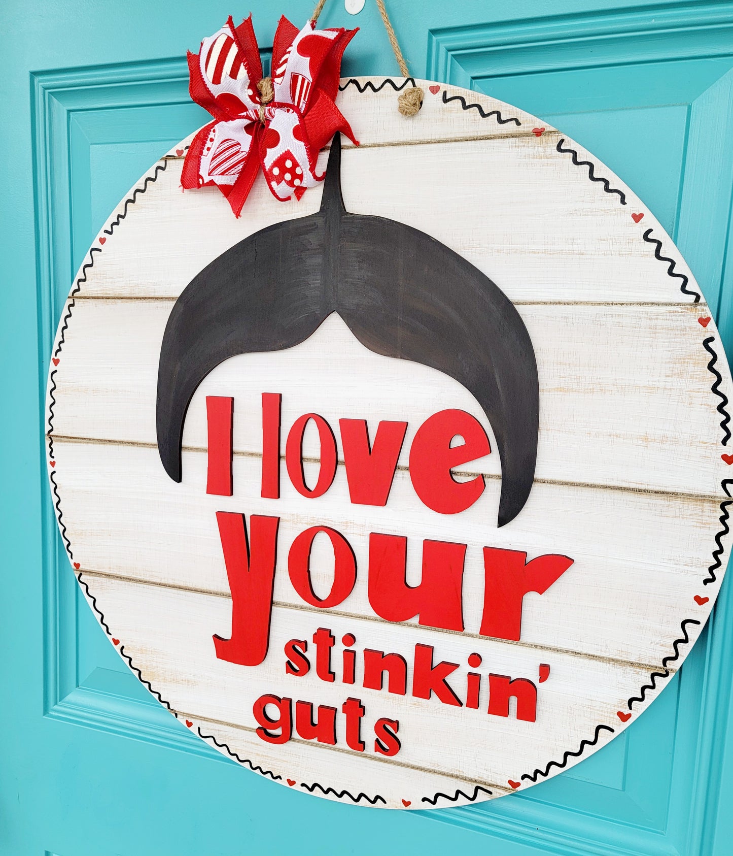 Alfalfa- I love your stinkin' guts Door Hanger