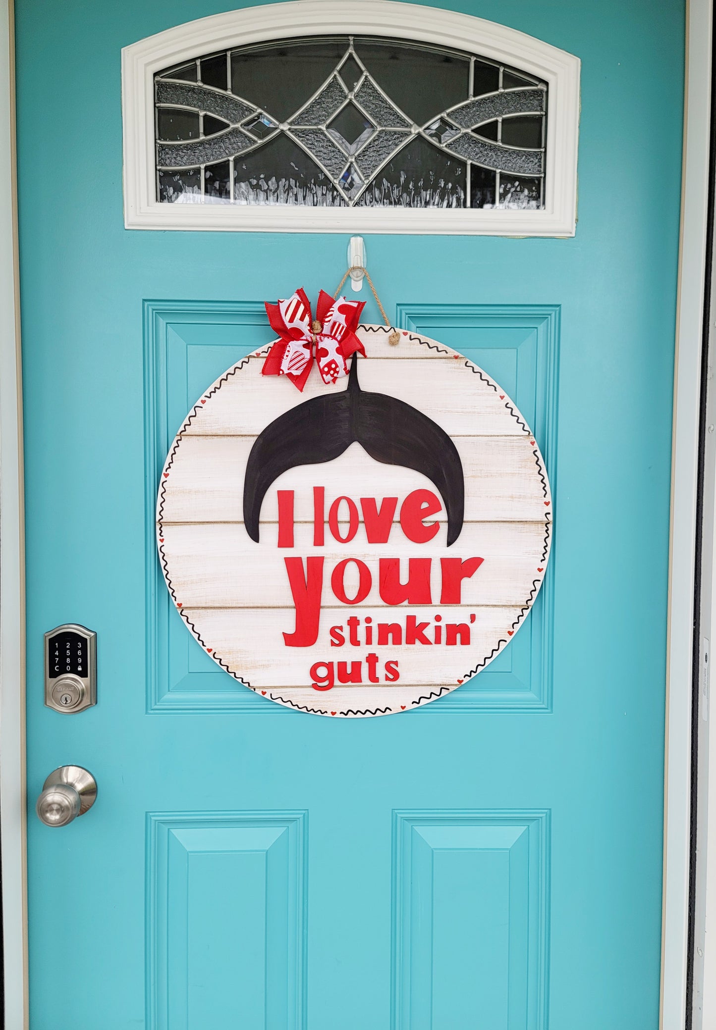 Alfalfa- I love your stinkin' guts Door Hanger