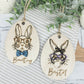 Personalized Bunny Basket Tags