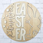 Happy Easter Bunny Tail Door Hanger