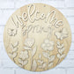 Spring Wildflowers Door Hanger