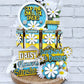 Daisy Tiered Tray Set