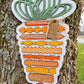 Spindle Carrot Door Hanger