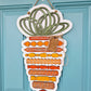 Spindle Carrot Door Hanger