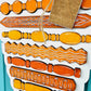 Spindle Carrot Door Hanger