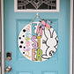 Happy Easter Bunny Tail Door Hanger