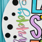 Happy Easter Bunny Tail Door Hanger