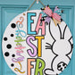 Happy Easter Bunny Tail Door Hanger
