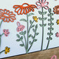 Hey There Spring Wildflowers Door Hanger