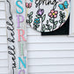 Well Hello Spring Porch Leaner