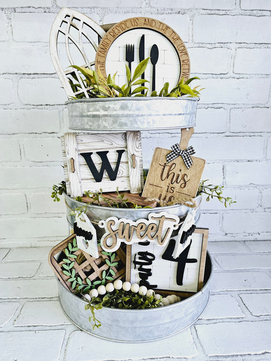 Home Tiered Tray Set- wholesale