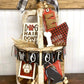 Dog Tiered Tray Set