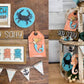 Beach Tiered Tray Set