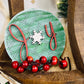 Farm Christmas Tiered Tray Set