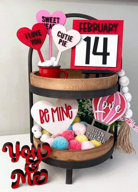 Love is in the Air Tiered Tray Set- wholesale