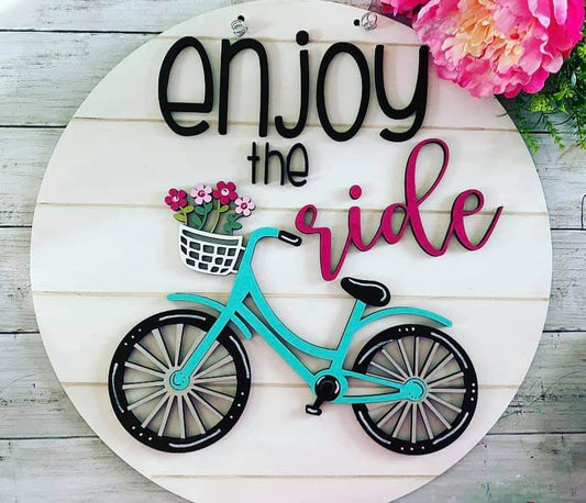 Enjoy The Ride Door Hanger- wholesale