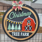 Christmas Tree Farm Door Hanger