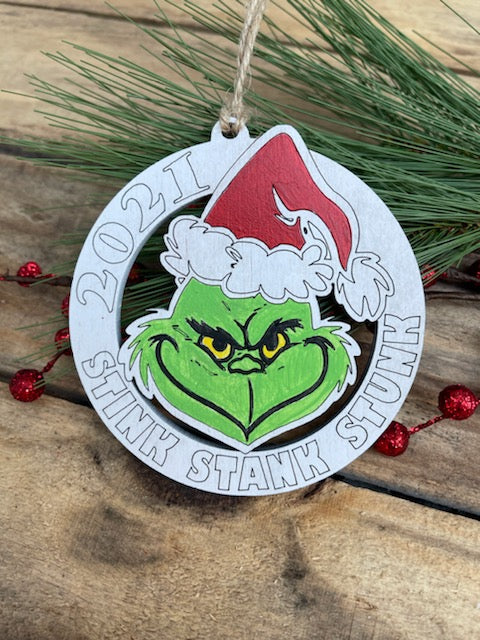 Stink Stank Stunk Ornament