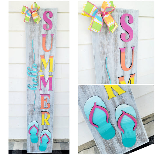 Hello Summer Porch Leaner- wholesale