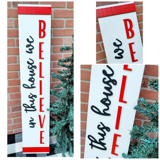 We Believe Christmas Leaner- wholesale