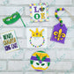 Mardi Gras Tiered Tray Set