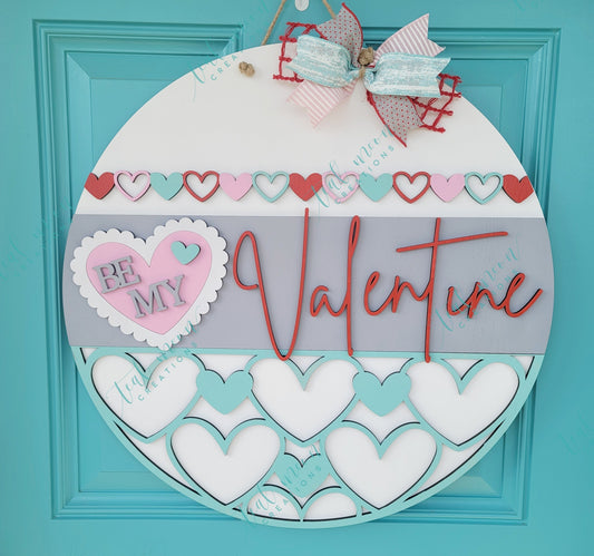 Be My Valentine Door Hanger- wholesale