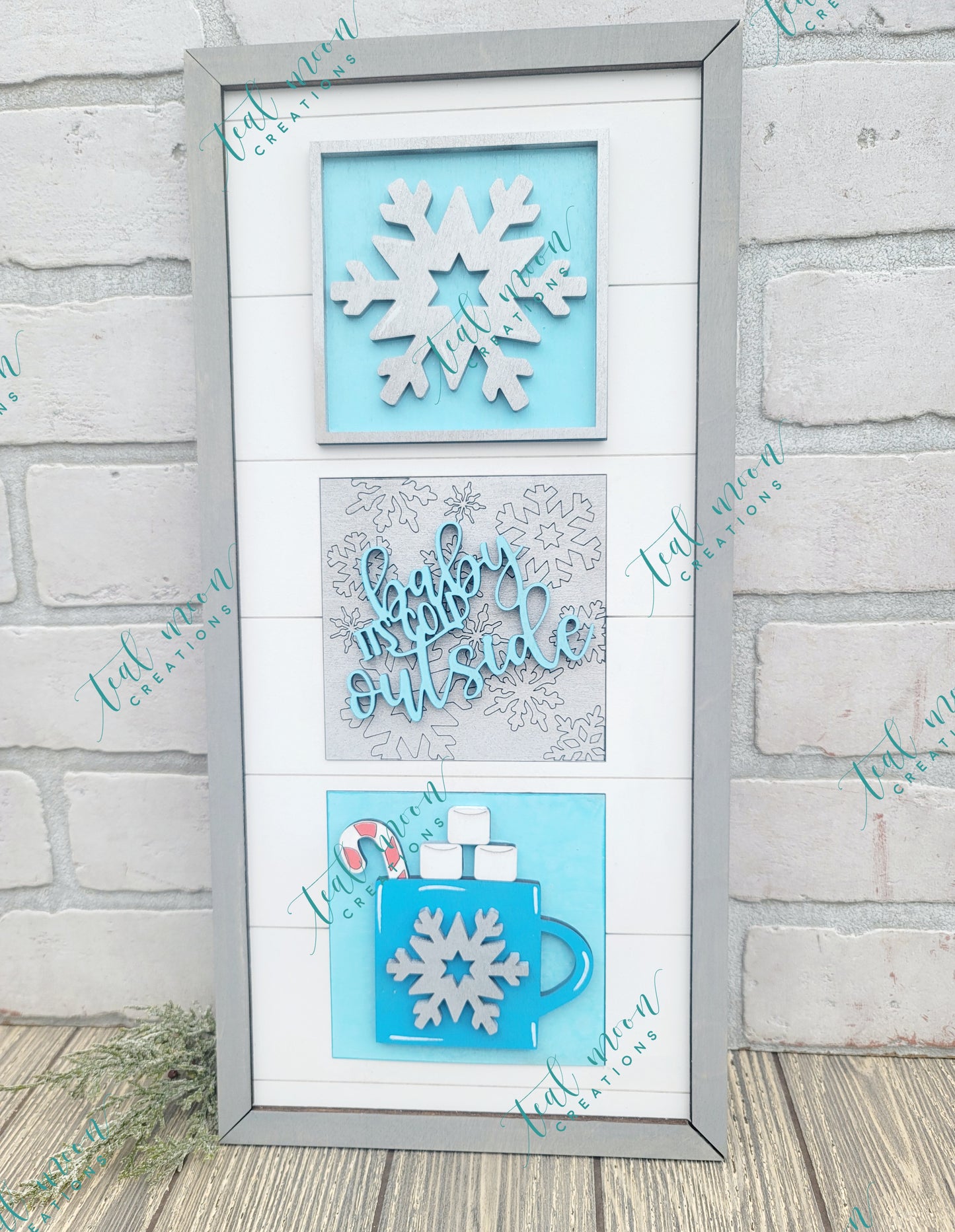 Baby it's cold outside- Set of 3