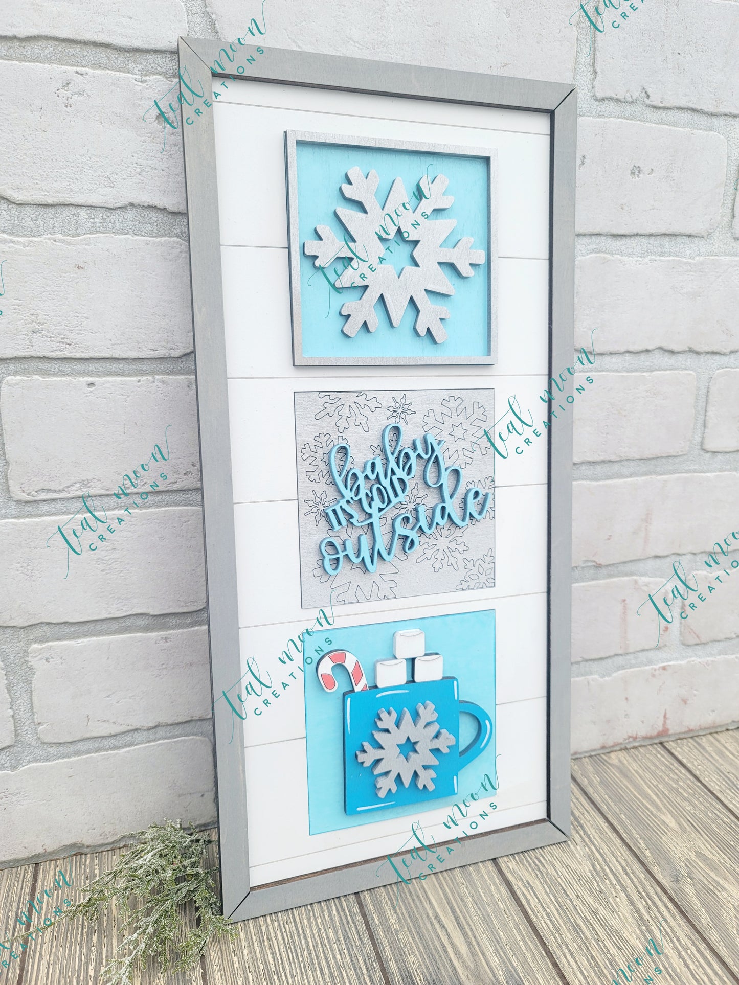 Baby it's cold outside- Set of 3