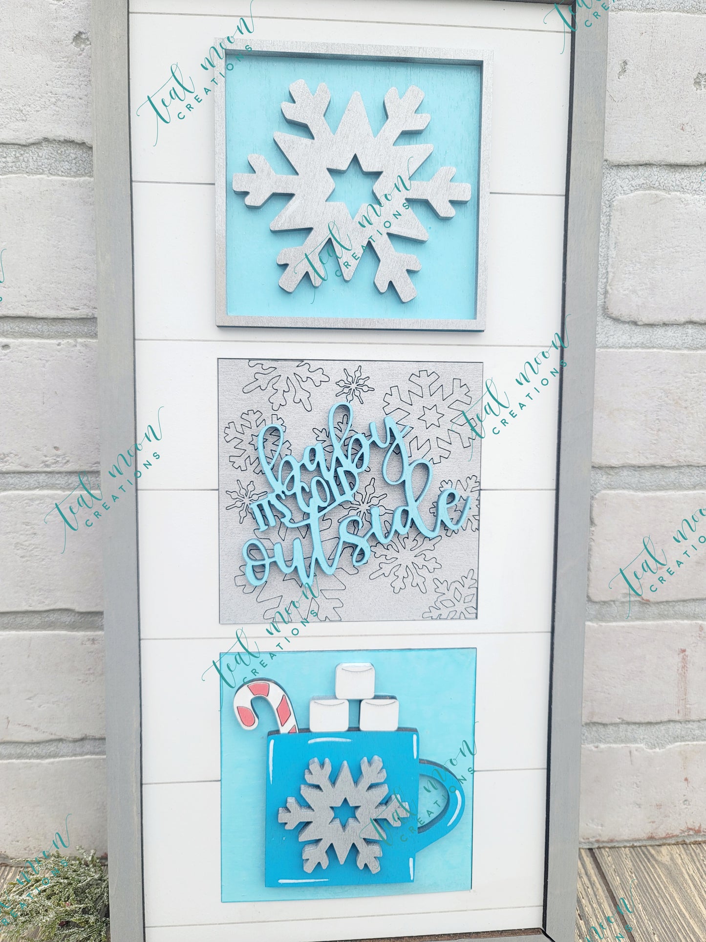 Baby it's cold outside- Set of 3