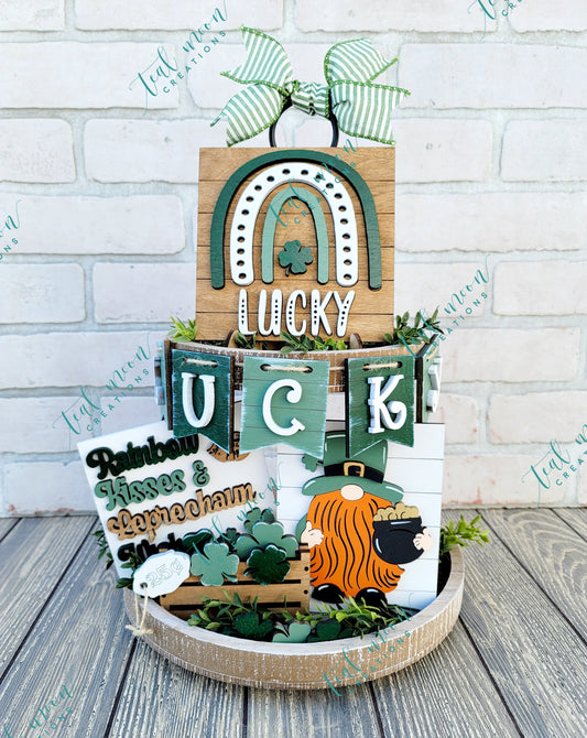 Leprechaun Tiered Tray Set- wholesale