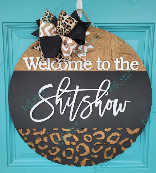 Everyday Leopard Door Hanger- wholesale