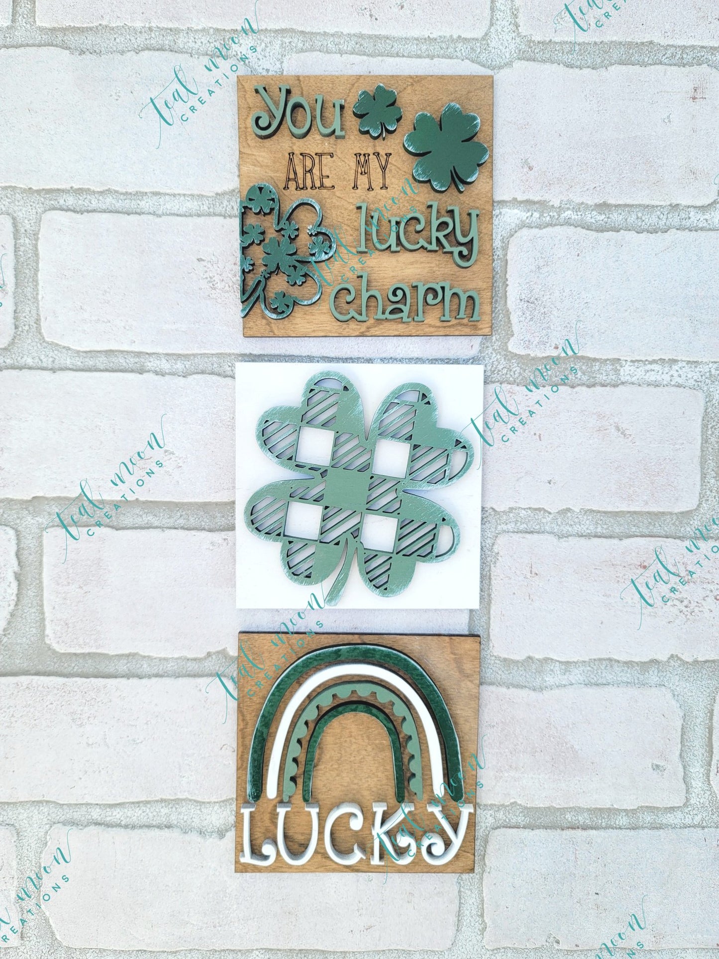 You are my lucky charm- Set of 3